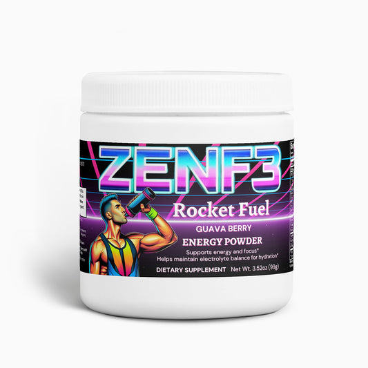 ZenF3 Rocket Fuel Energy Powder (Guava Berry)