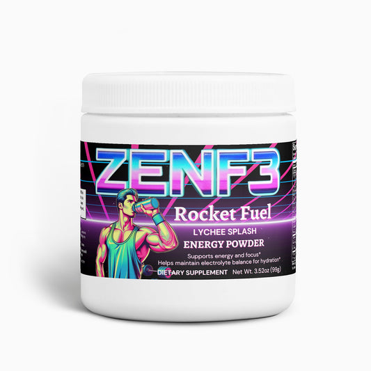 ZenF3 Rocket Fuel Energy Powder (Lychee Splash)