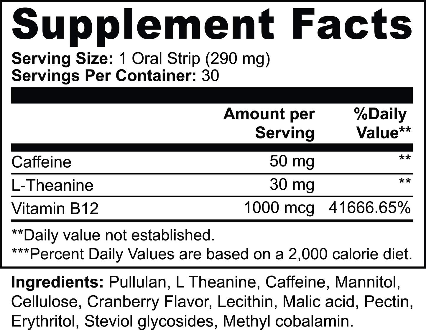 Race Fuel Energy Strips