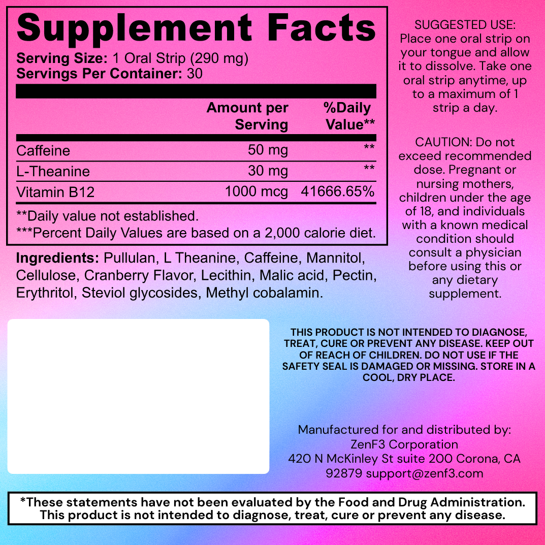 Race fuel Energy Strips